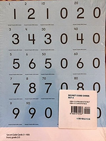 Secert Code Cards, Set A Levels 2-3 by MATH, 9780618701537
