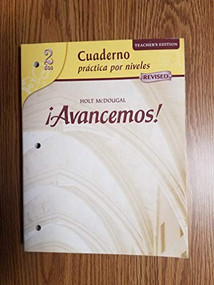 Cuaderno: Practica por niveles Workbook Teacher's Edition Level 2 (Spanish Edition) by , 9780618751020