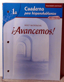 Cuaderno para hispanohablantes Workbook Teacher's Edition Level 1A (Spanish Edition) by , 9780618752256