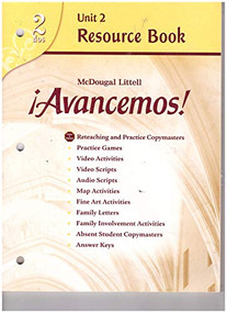 Unit Resource Book 2 Level 2 (Spanish Edition) by ML, 9780618753567