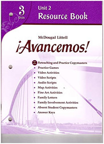 Unit Resource Book 2 Level 3 (Spanish Edition) by ML, 9780618753642