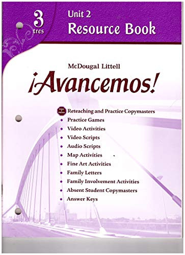Unit Resource Book 2 Level 3 (Spanish Edition) by ML, 9780618753642