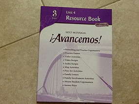Unit Resource Book 4 Level 3 (Spanish Edition) by ML, 9780618753666