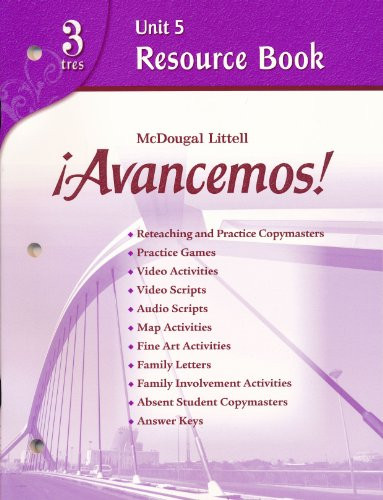 Unit Resource Book 5 Level 3 (Spanish Edition) by ML, 9780618753673