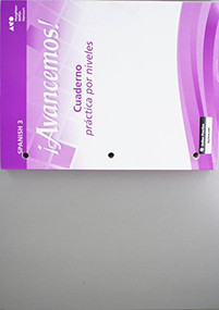 Cuaderno Practica por niveles Student Edition Level 3 (Spanish Edition) by ML, 9780618765959