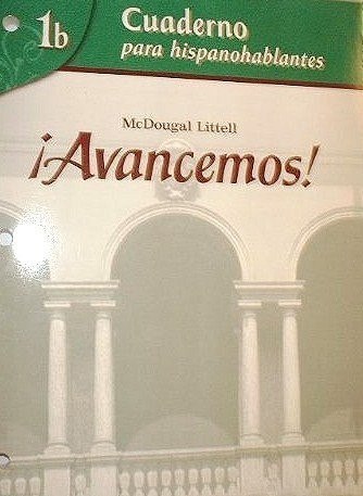 Cuaderno para hispanohablantes (Student) Level 1B (Spanish Edition) by ML, 9780618766024