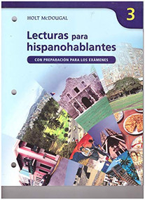 Lecturas para hispanohablantes (Student) Level 3 (Spanish Edition) by ML, 9780618766086