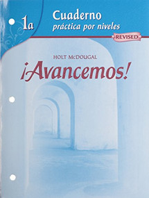 Cuaderno: Practica por niveles (Student Workbook) with Review Bookmarks Level 1A (Spanish Edition) by , 9780618782154