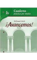 Cuaderno: Practica por niveles (Student Workbook) with Review Bookmarks Level 1B (Spanish Edition) by ML, 9780618782178