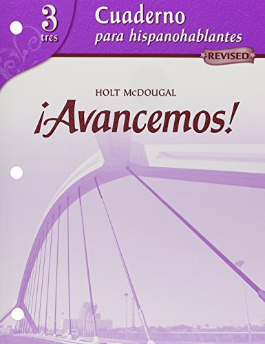 Cuaderno para hispanohablantes (Student Workbook) with Review Bookmarks Level 3 (Spanish Edition) by , 9780618782703