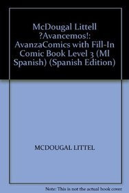 AvanzaComics with Fill-In Comic Book Level 3 (Spanish Edition) by ML, 9780618803484
