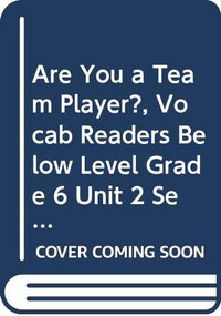 Are You a Team Player? (Individual Titles Set (6 copies each) Level S) by Reading, 9780547088266