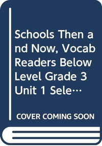 Schools Then and Now (Individual Titles Set (6 copies each) Level N) by Reading, 9780547093390