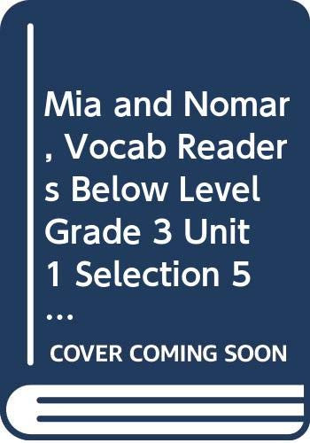 Mia and Nomar (Individual Titles Set (6 copies each) Level K) by Reading, 9780547094106
