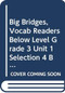 Big Bridges (Individual Titles Set (6 copies each) Level M) by Reading, 9780547094076