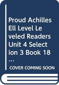 Proud Achilles (Individual Titles Set (6 copies each) Level V) by Reading, 9780547094434