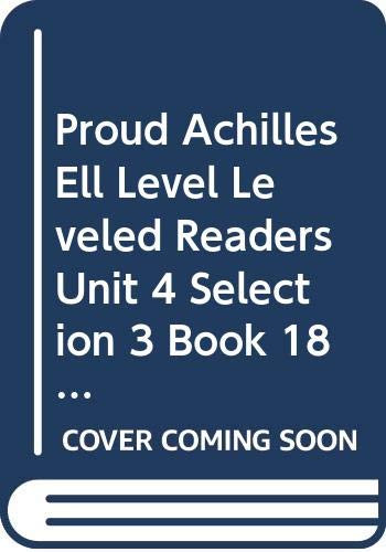 Proud Achilles (Individual Titles Set (6 copies each) Level V) by Reading, 9780547094434