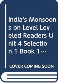India's Monsoons (Individual Titles Set (6 copies each) Level X) by Reading, 9780547095509