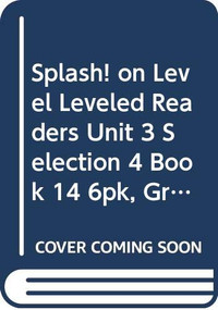 Splash! (Individual Titles Set (6 copies each) Level A) by Reading, 9780547095400