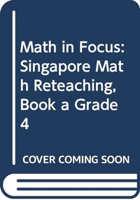 Reteach, Book A Grade 4 by Marshall Cavendish, 9780669016192
