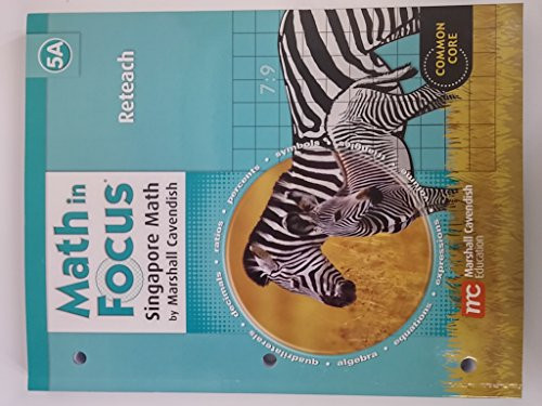 Reteach Workbook Grade 5 (Book A) by Marshall Cavendish, 9780669015928