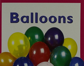 Balloons (Individual Student Edition Magenta (Level 1)) by RIGBY, 9780763559489