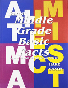 Middle Grade Basic Fact Card by , 9781565770133