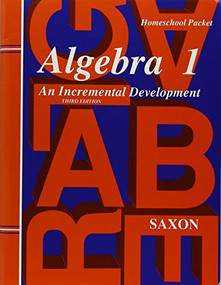 Tests and Answer Key (Third Edition) by SAXON, 9781565771383