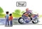 Stop (Leveled Reader 6pk Magenta (Levels 1-2)) by RANDELL, 9781418904234