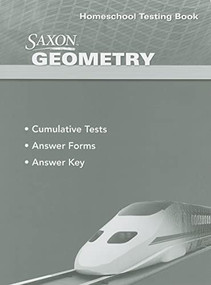 Testing Book (1st Edition) by SAXPUB, 9781600329777
