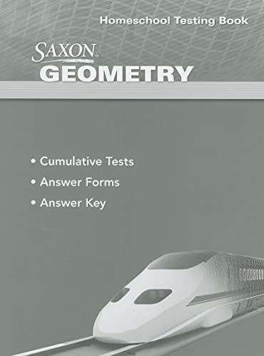 Testing Book (1st Edition) by SAXPUB, 9781600329777