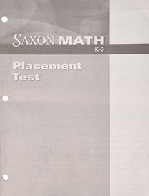 Placement Test by LARSON, 9781602771765
