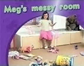 Meg's messy room (Leveled Reader 6pk Magenta (Levels 2-3)) by RIGBY, 9781418943707