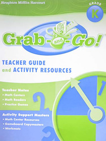 Grab&Go Tchr Gd & Act Resources L K by , 9780547278070