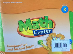 Grab And Go Kit Math Center Cards Level k Set1 (Computation and Mental Math) by Math, 9780547278278