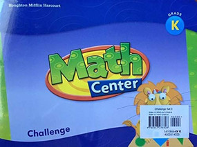 Grab And Go Kit Math Center Cards Level k Set3 (Challenge) by Math, 9780547278308