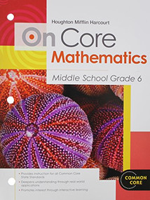 Student Worktext Grade 6 2012 by HMD HMD, 9780547575247