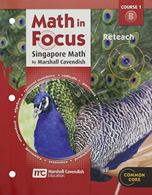 Reteach, Book B Course 1 by HMH HMH, 9780547579122