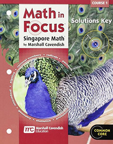Solutions Key Course 1 by HMH HMH, 9780547579108