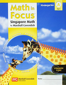 Student Edition, Book A Part 1 Grade K 2012 by GS GS, 9780547625263