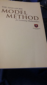 Professional Development Book 2009 (The Singapore Model Method for Learning Mathematics) by HMH HMH, 9789812806604