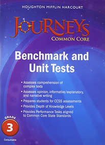 Benchmark Tests and Unit Tests Consumable Grade 3 by Reading, 9780547871608