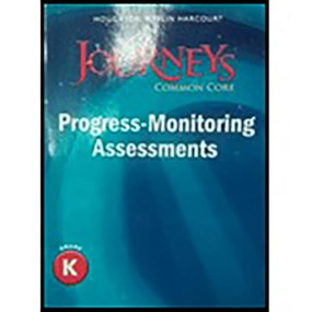 Common Core Progress Monitoring Assessments Grade K by HOUGHTON MIFFLIN HARCOURT, 9780547874258