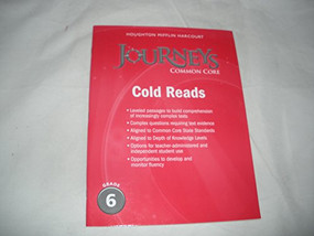 Cold Reads Grade 6 by HMH HMH, 9780547893945