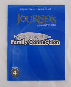 Family Connection Book Grade 4 (My Journey Home) by HOUGHTON MIFFLIN HARCOURT, 9780547928968