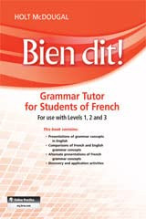 Grammar Tutor Levels 1 - 3 (French Edition) by HMD HMD, 9780547951836