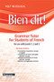 Grammar Tutor Levels 1 - 3 (French Edition) by HMD HMD, 9780547951836