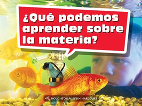 Book 003: ¿Qué podemos aprender sobre la materia? (Leveled Reader, Extra Support Grade K) (Spanish Edition) by HMH HMH, 9780544074637