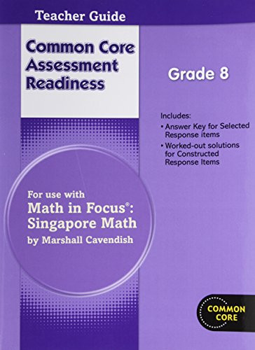 Common Core Assessment Teacher Guide Grades 8 by Math, 9780544102385
