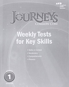 Common Core Weekly Assessments Grade 1 by HMH HMH, 9780544227460
